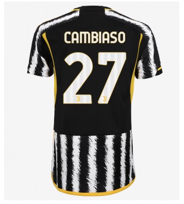 Juventus Andrea Cambiaso #27 Replika Hjemmebanetrøje Dame 2023-24 Kortærmet